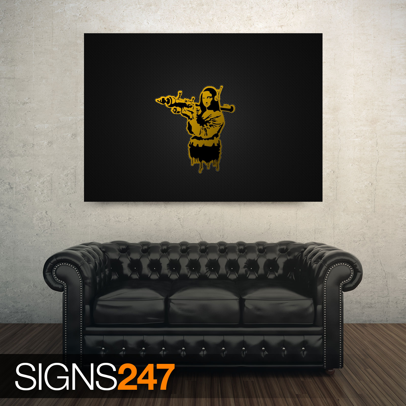 FUNNY POSTER Photo Picture Poster Print Art A0 A1 A2 A3 A4 AD500 BANKSY